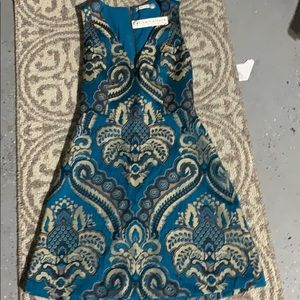 Alice + Olivia jacquard mini dress new with tags